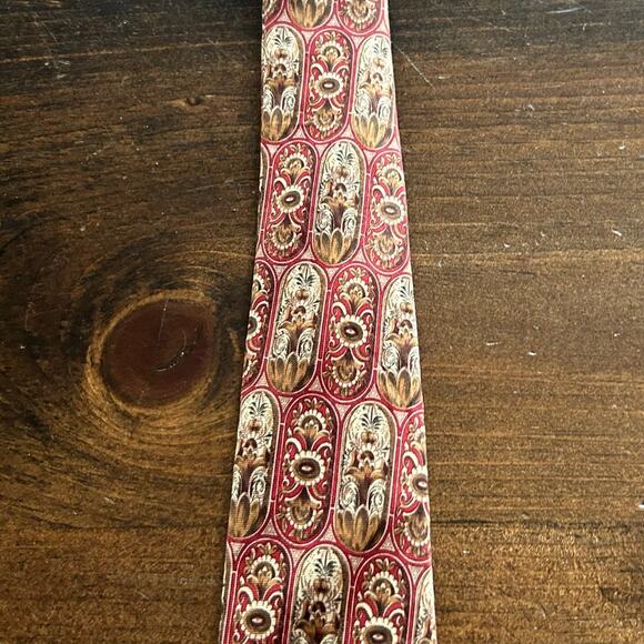 Guy Laroche Paris Monsieur All Silk Men's Tie Jules Pilch Designer‎ Made In USA - Picture 3 of 7